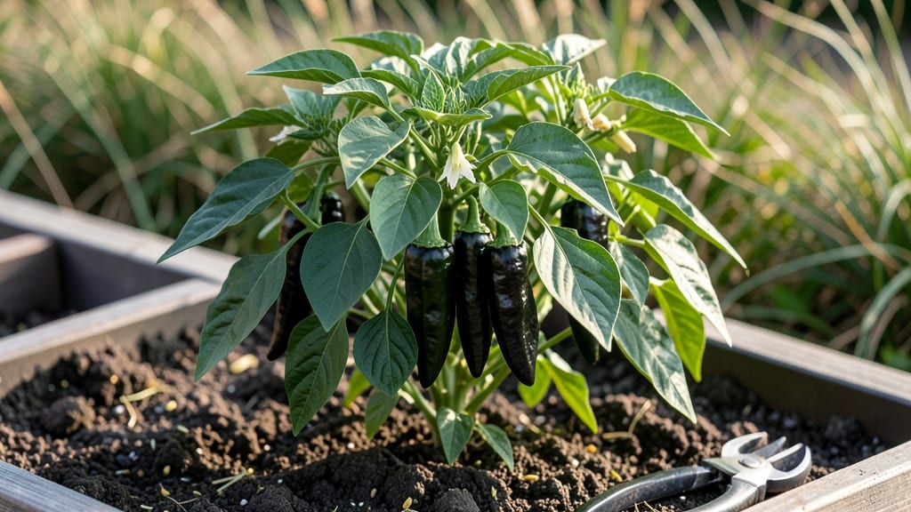 Black Chilli Pepper Growing Guide: Bold Spice From Seed to Harvest in 60 Days