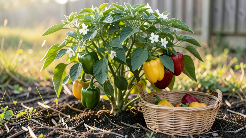 How to Know When a Bell Pepper Is Ready to Pick: Color and Texture Cues by Variety