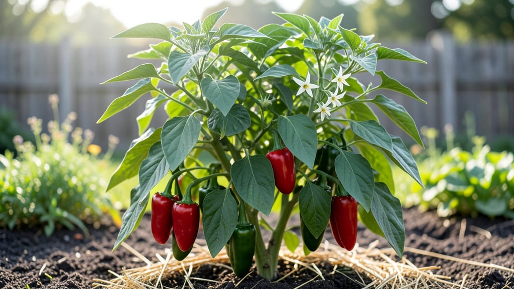 Sheepnose Pimento Pepper: Twining Vine Mastery for Small-Space Heat