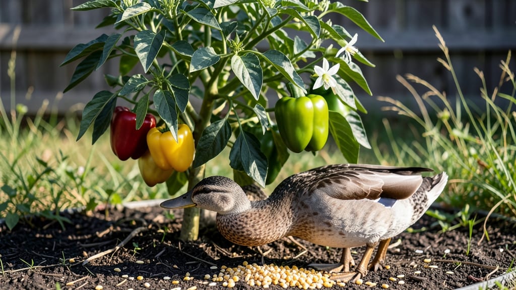 Can Ducks Have Bell Peppers: Safe Types and Risks Explained Simply