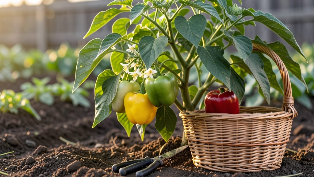 When to Pick Bell Peppers From Garden: Color-Coded Ripeness Guide