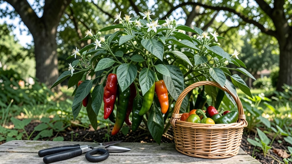 When to Harvest Cowhorn Peppers: Color-Coded Ripeness Guide for Perfect Heat