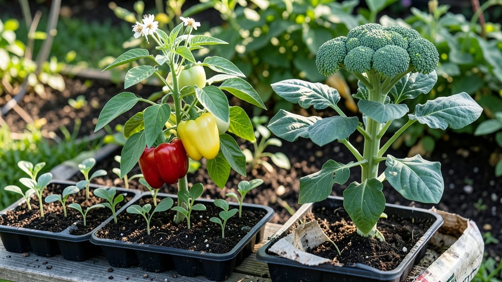 Can You Plant Broccoli and Peppers Together: Companion Planting Rules and Space-Saving Tips