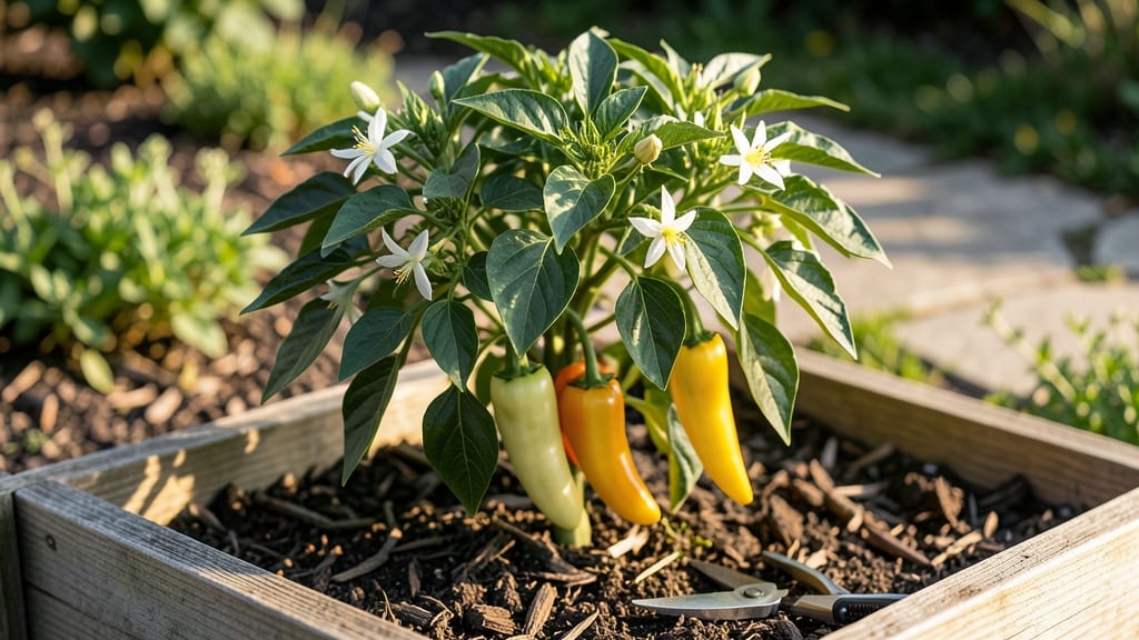 What Do Banana Pepper Plants Look Like: Identify Their Unique Leaf and Fruit Traits