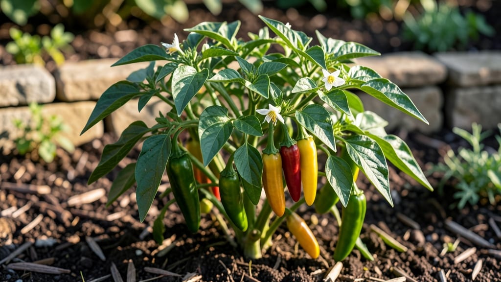 Peruvian Sweet Drop Pepper Seeds: Pole-Trained Heat in Compact Gardens