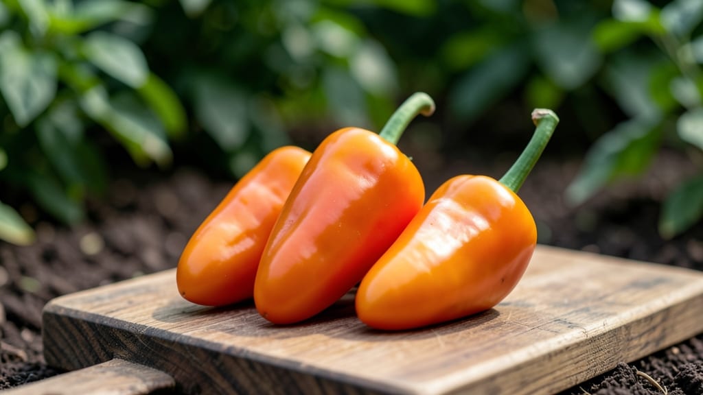 Orange Fresno Pepper