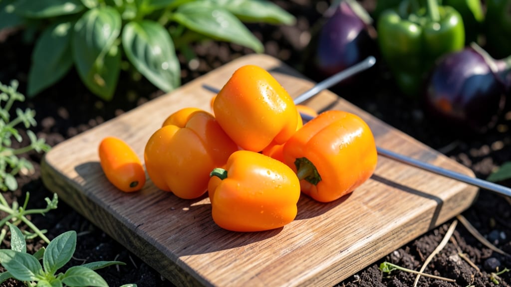 Orange Mini Bell Pepper