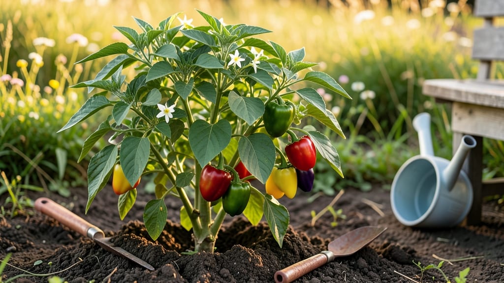 What Does a Green Pepper Plant Look Like: Leaf Shape, Stem Color, and Growth Stages Explained