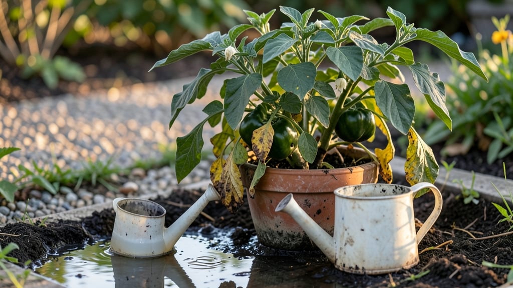 Overwatered Pepper Plant Pictures: Yellowing Leaves Fix in 3 Simple Steps