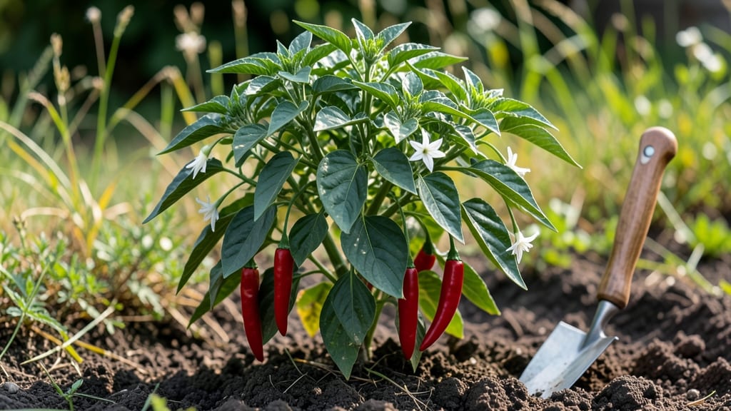 Korean Red Pepper Seeds: Pole-Trained Heat in Compact Gardens