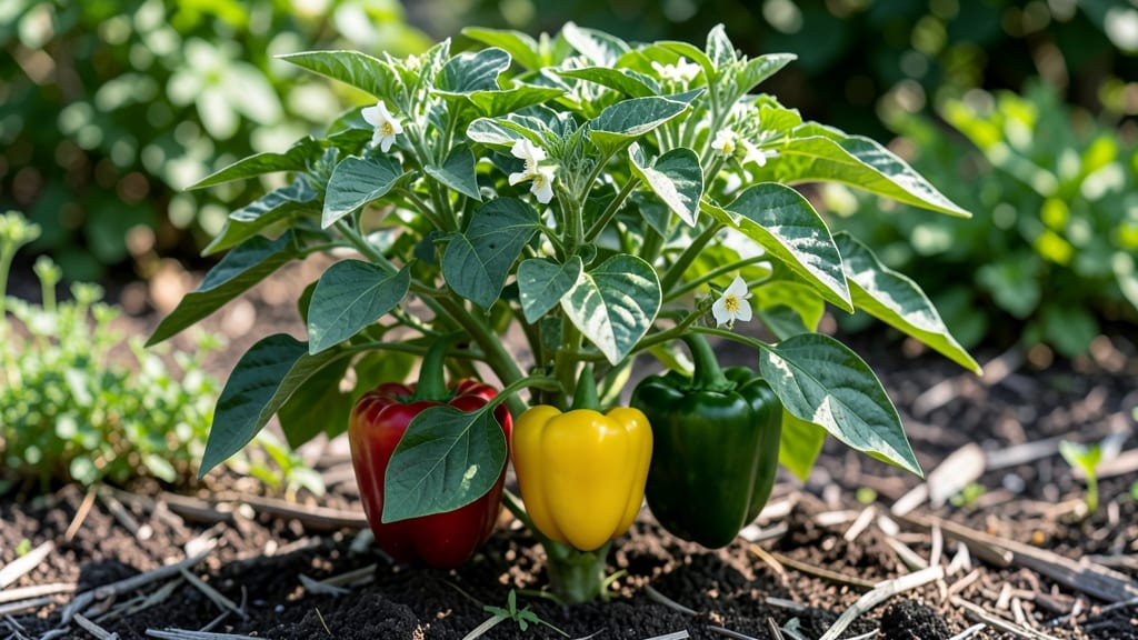 Pepper Plant Care: Pole-Training Secrets for Maximum Yield in Small Spaces