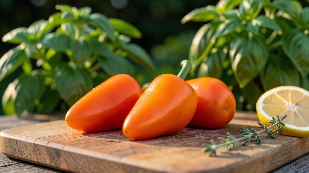 Orange Habanero (Cubanelle Hybrid)