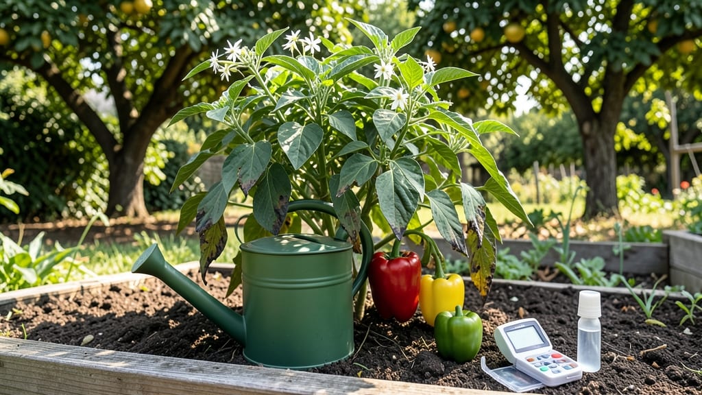 Pepper Plants With Black Leaves: Quick Fix for Fungal Trouble
