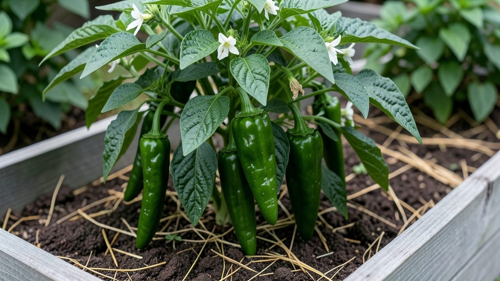 Long Green Wrinkled Peppers: Vertical Heat Garden That Thrives in Containers