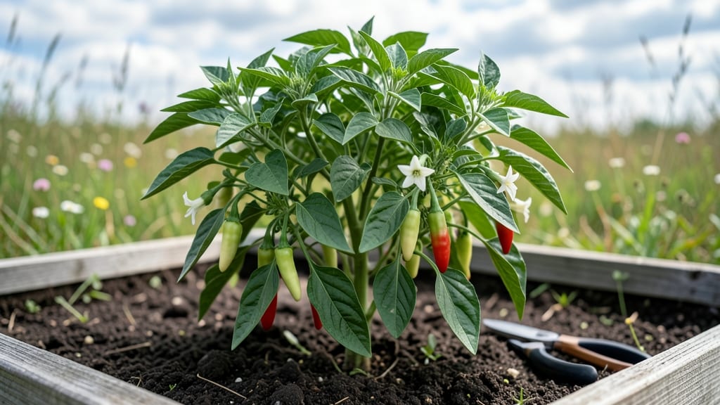 Serrano Pepper Plants: Vertical Spice Garden That Repels Pests Naturally