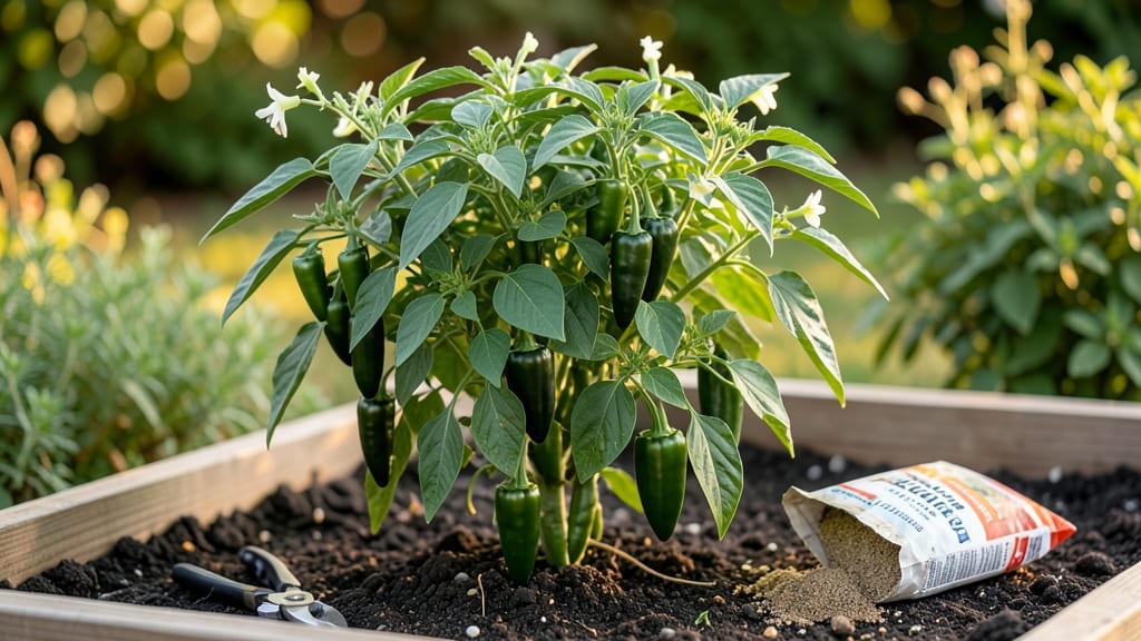 Mammoth Jalapeño Pepper Seeds: Pole-Trained Giants for Compact Spaces