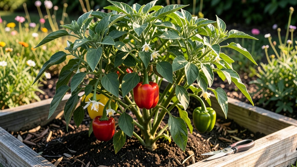Table Pepper Plant: Vertical Spice Garden in 3 Feet of Space