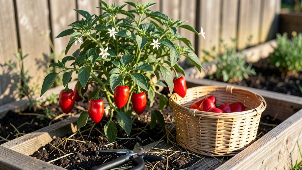 Red Jalapeno Peppers Recipe: Spicy-Sweet Pole-Trained Bounty in 60 Days