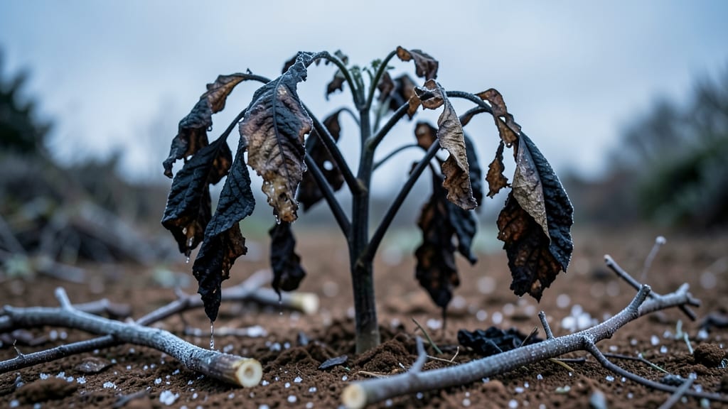 Signs of Pepper Plant Cold Damage and Recovery
