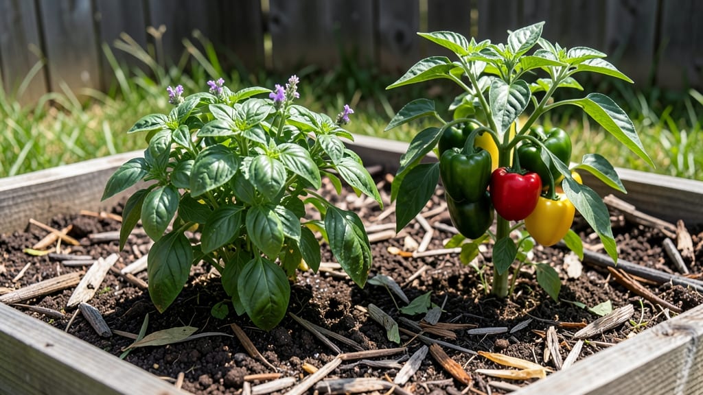 Can You Plant Basil and Peppers Together: Companion Planting Benefits and Risks Explained
