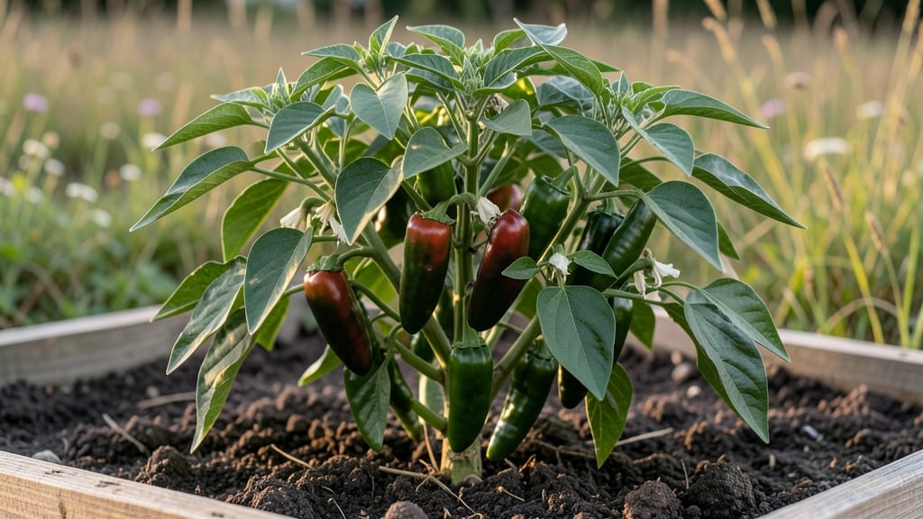 Mammoth Jalapeño Peppers Growing Guide: Pole-Trained Giants in 60 Days
