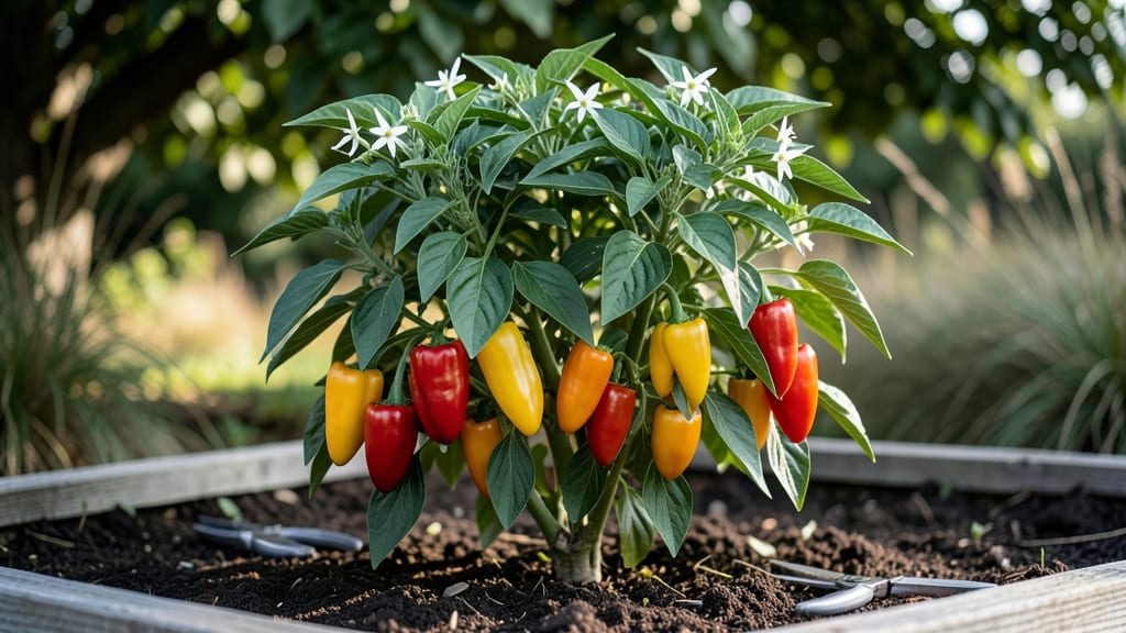 Carmen Pepper Seeds: Bold Heat and Compact Growth for Small Gardens