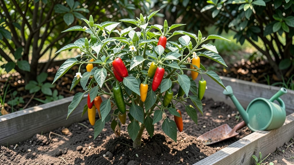 Hot Chili Pepper Plants: Twining Vines and Heat-Intense Varieties for Small-Space Gardens