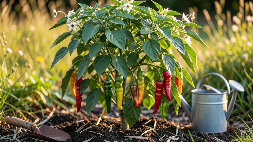Goat Horn Pepper Recipe: Pole-Trained Sweetness in 55 Days Without Bitter Surprises