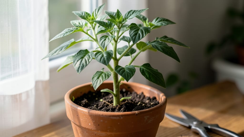 What Do Young Pepper Plants Look Like: Slim Stems, Tiny Leaves, and Tiny Flowers