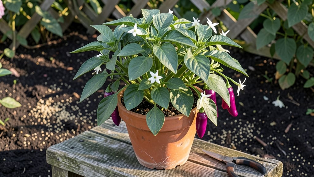 Pretty in Purple Peppers Recipe: Vibrant Garden Beds That Pop