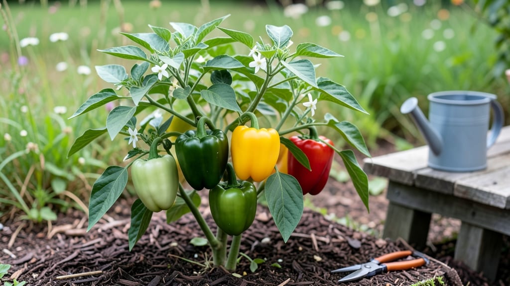Bell Pepper Ripening Stages: Color-Coded Timeline for Harvesting Sweetness