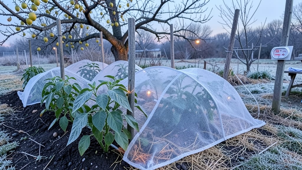 How to Protect Pepper Plants from Light Frost