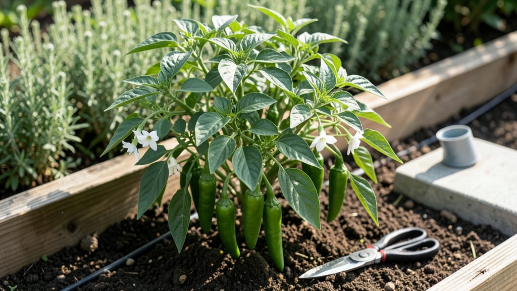Growing Shishito Peppers: Vertical Garden Space-Savers for Mild Heat Lovers