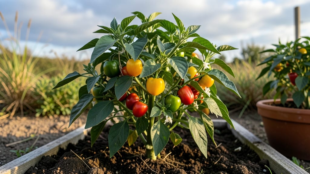 Cherry Bomb Pepper Plants: Spicy Kick in Vertical Gardens