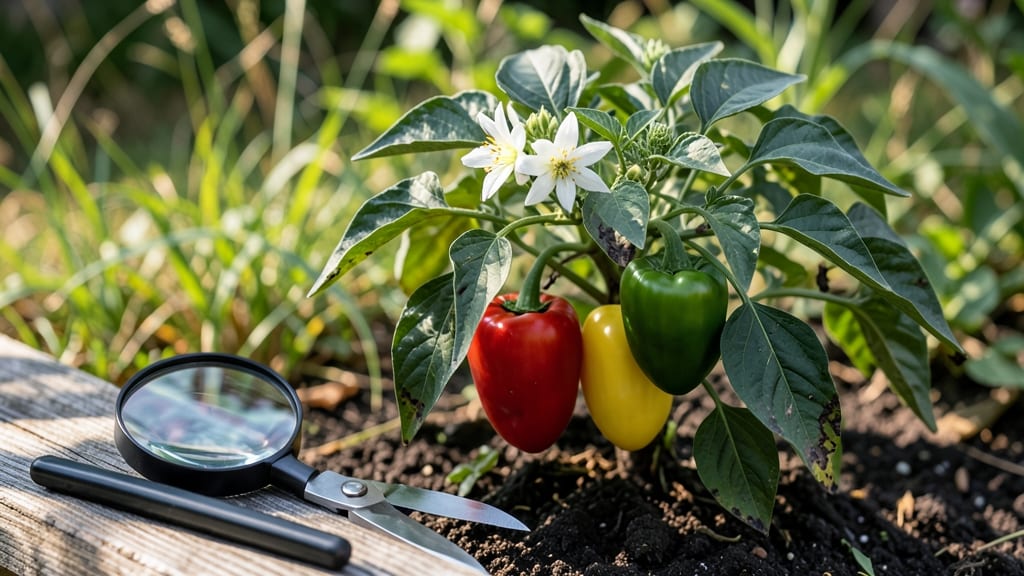 Black Joints on Pepper Plants: Nutrient Rescue for Healthy Harvests