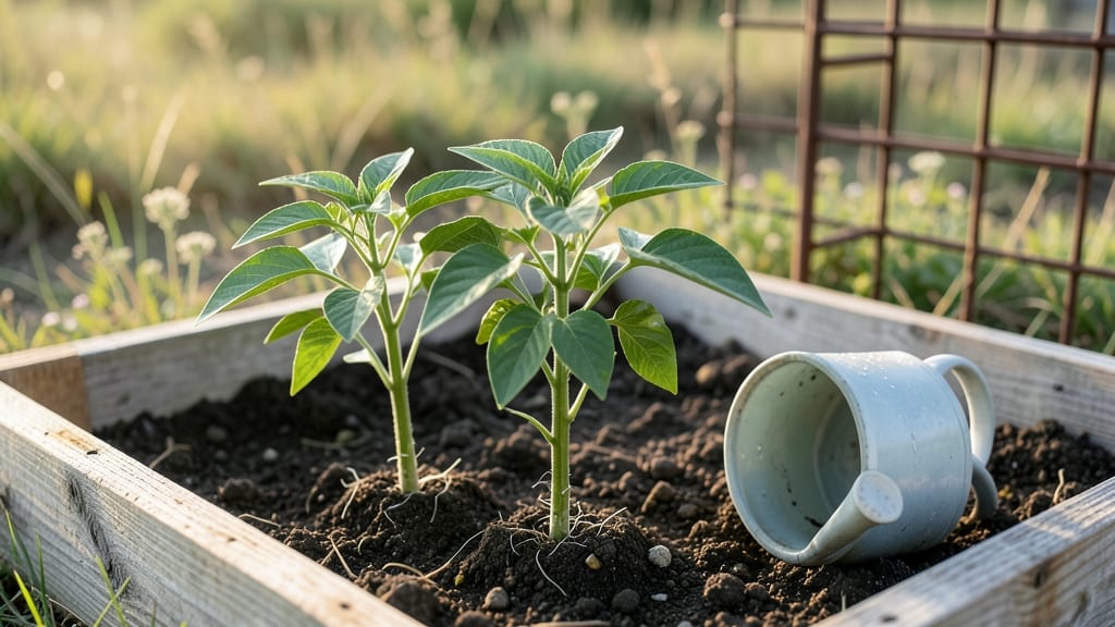 Red Pepper Seedlings: Vertical Growth Hacks for Compact Spaces