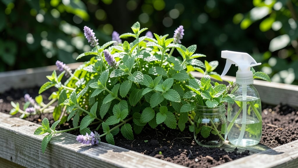 Peppermint Spray for Plants: Revitalizes Wilted Foliage Instantly