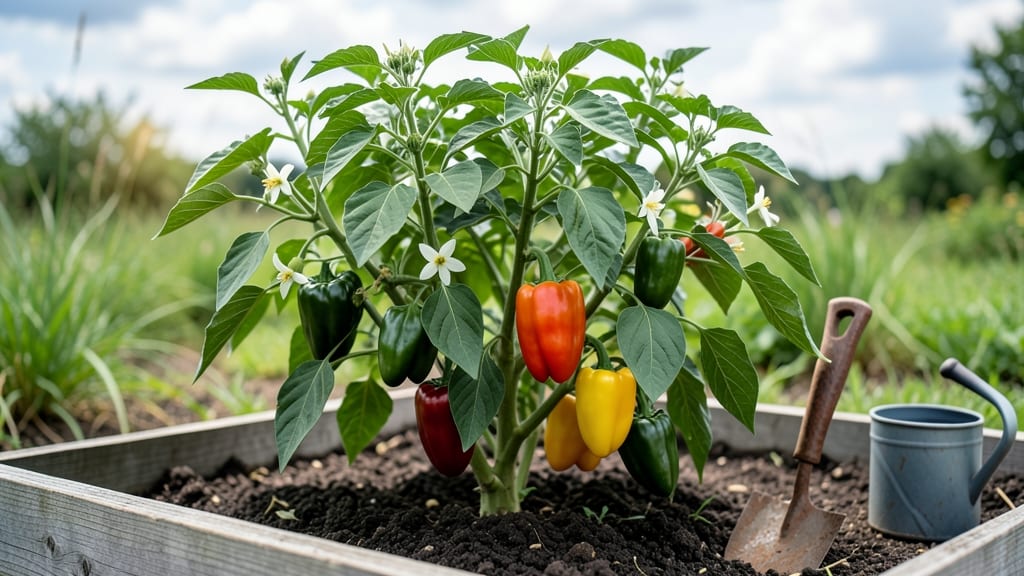 Cajun Belle Pepper Seeds: Bold Heat from Seed to Pole-Trained Harvest