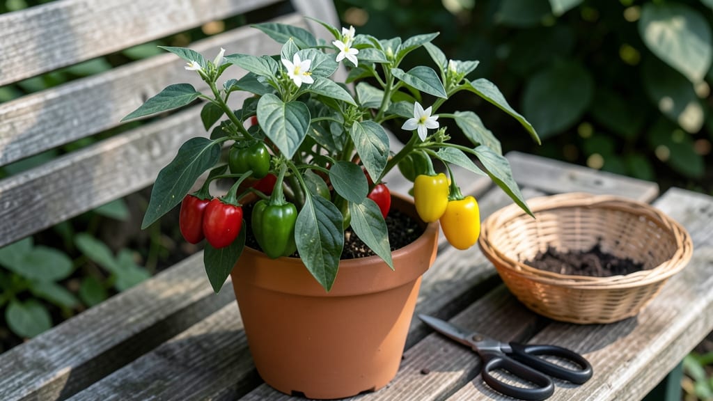 Tiny Bell Peppers Growing Guide: Vertical Space Hacks for Bountiful Harvests