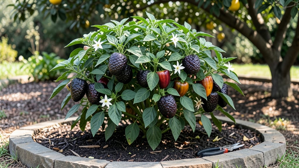 Komodo Dragon Pepper Seeds: Extreme Heat Harvest in Compact Spaces