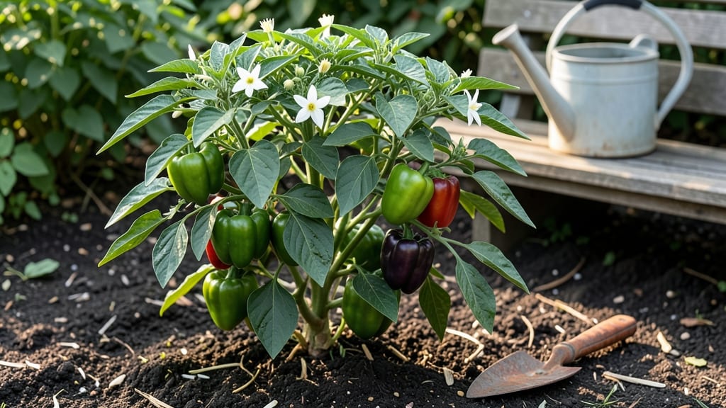 Lady Bell Pepper Growing Guide: Pole-Trained Speed From Seed to Harvest