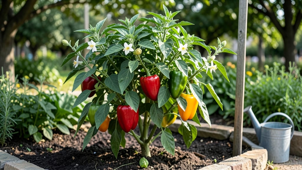 Santa Fe Grande Pepper Plants: Vertical Heat Explosion in Compact Gardens