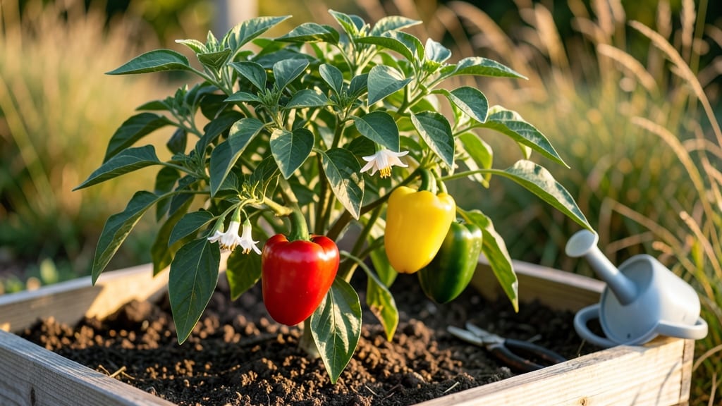 Doe Hill Pepper Growing Guide: Pole-Trained Spice Garden in Containers