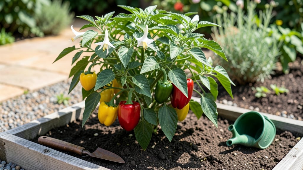 Pepper Corn Plant: Pole-Trained Bounty With Zero Bitterness