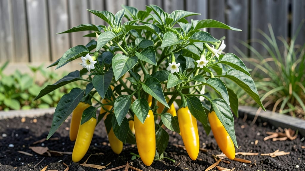 Banana Pepper Care: Pole-Trained Success in Compact Gardens