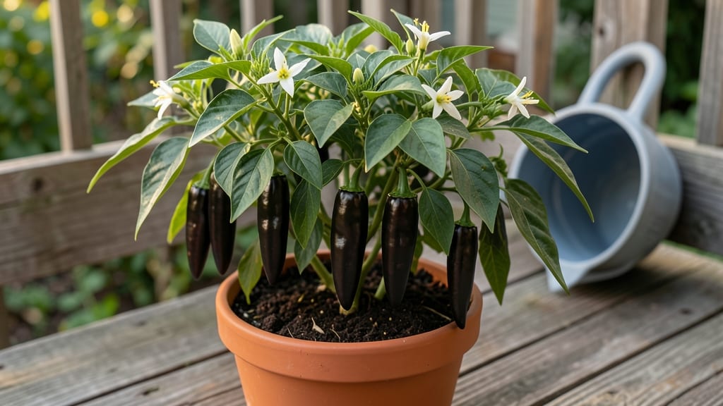 Chocolate Beauty Bell Pepper Growing Guide: Sweet Heat Mastery in Containers