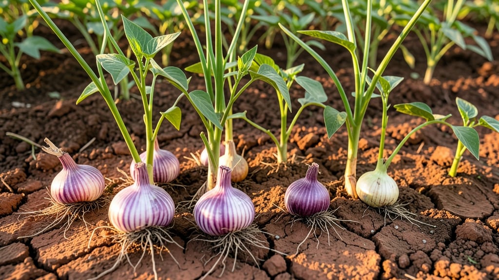 Onions Prevent Blight and Improve Soil