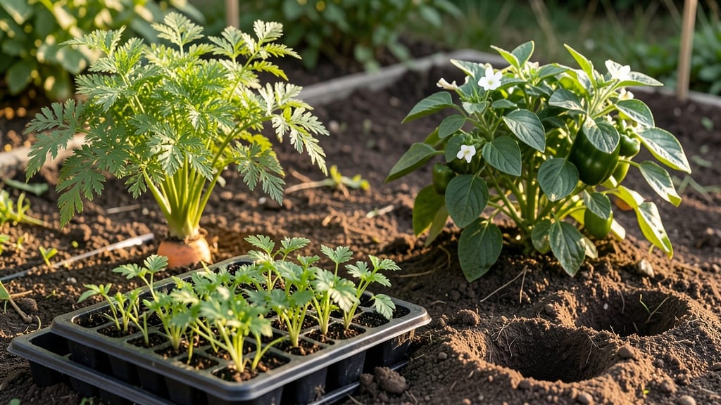 Can Carrots and Peppers Be Planted Together: Companion Planting Benefits and Risks Explained