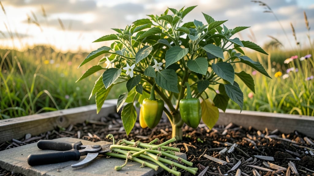 Pruning Bell Peppers Recipe: Maximize Yield With 3 Simple Cuts